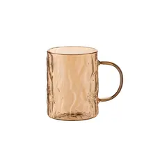 ჭიქების ნაკრები Ardesto Set of cups Shine, 260ml, 2pcs, borosilicate glass, golden  - Primestore.ge