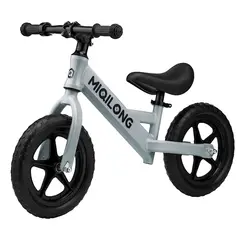 საბავშვო ბალანს ველოსიპედი Miqilong ZCY-HP12 Bigovel, 12", Children's Balance Bicycle, Olive  - Primestore.ge