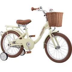 საბავშვო ველოსიპედი MIQILONG BICYCLE LS 16" BEIGE  - Primestore.ge