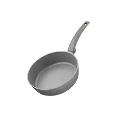ტაფა Ardesto Deep Fry pan with lid Gemini Gourmet Apulia, 24cm, aluminium, gray  - Primestore.ge