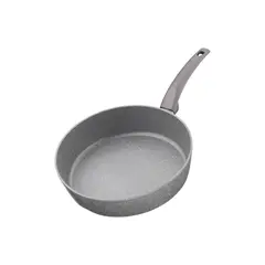 ტაფა Ardesto Deep Fry pan with lid Gemini Gourmet Apulia, 28cm, aluminium, gray  - Primestore.ge