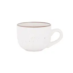 კერამიკის ჭიქა Ardesto Cup Bagheria Bright white, 480ml, ceramics, white  - Primestore.ge