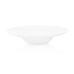 თეფში Ardesto Deep plate Prato, 23сm, porcelain, white  - Primestore.ge