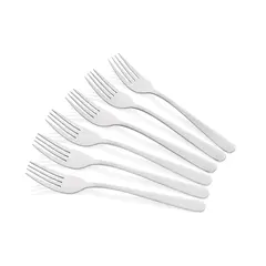 ჩანგლების ნაკრები Ardesto Table forks set Black Mars Zenith, 6pcs, stainless steel  - Primestore.ge
