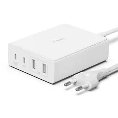 მობილურის დამტენი Belkin Wall Charger 108W GAN Dual USB-C/USB-A  - Primestore.ge