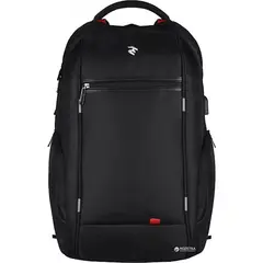 ნოუთბუქის ჩანთა 2E-BPN9004BK 16" Laptop Backpack Black + USB cable and Interface built in  - Primestore.ge