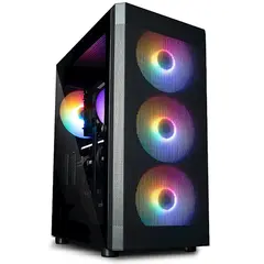ქეისი Zalman PC case I4 TG without PSU, 2xUSB3.0, 1xUSB2.0, 4x140mm RGB, VGA 320mm, LCS ready, TG Side Panel, ATX, black  - Primestore.ge