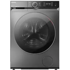 სარეცხი მანქანა TOSHIBA TW-BK100G4UZ(SK) -  9 KG, 1400 RPM, INVERTER, BIG Display, BLACK  - Primestore.ge