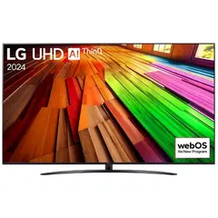 ტელევიზორი LG 43UT81006LA.AMCN (2024) IPS Smart 4K 178*/178* HDR10 BT5.1 Wi-Fi 2xUSB 3xHDMI 200x200  - Primestore.ge