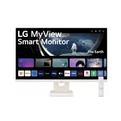 მონიტორი LG 27SR50F-W Smart Monitor 27" 1920 x 1080 IPS 250 cd/m² 5ms webOS and Built-in Speakers  - Primestore.ge