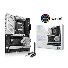დედა დაფა ASUS Motherboard ROG STRIX B760-A GAMING WIFI s1700 B760 4xDDR5 M.2 HDMI DP Wi-Fi BT ATX white  - Primestore.ge
