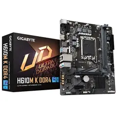 დედა დაფა Gigabyte H610M_K_DDR4, LGA 1700, DDR4, 64GB  - Primestore.ge