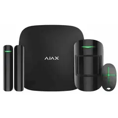 უსაფრთხოების სისტემის ნაკრები Ajax 38169.56.BL1, Starter Kit, Black  - Primestore.ge
