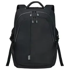 ნოუთბუქის ჩანთა Dicota D32038-RPET, 17.3", Backpack, Black  - Primestore.ge