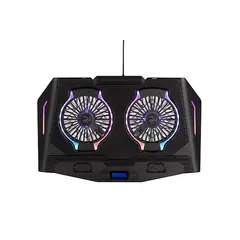 ნოუთბუქის გამაგრილებელი 2E 2E-CPG-006 Gaming Cooling Pad Black  - Primestore.ge