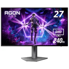 მონიტორი AOC AG276QZD AGON PRO, 27", Monitor, QHD, OLED, HDMI, DP, USB, Black  - Primestore.ge