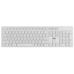 კლავიატურა 2E 2E-KS260WWH_UA, Wireless, USB, Keyboard, White  - Primestore.ge