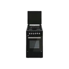 გაზქურა Oz OE 5040 BL OSE50X50B4 TOP FFD Coocker, 4Gas, Oven-Electric, 50x50x85, Black, Top metal  - Primestore.ge