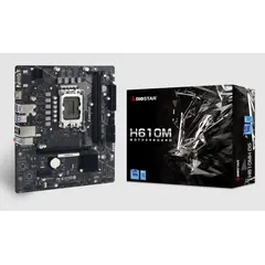 დედა დაფა LGA 1151 Mainboard,INTEL H610, Socket 1700, uATX, GbE LAN, DDR5  - Primestore.ge