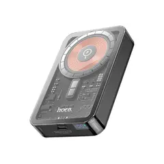 პორტატული დამტენი Hoco Q14A Ice Crystal PD20W magnetic fast charging power bank(10000mAh) Black  - Primestore.ge