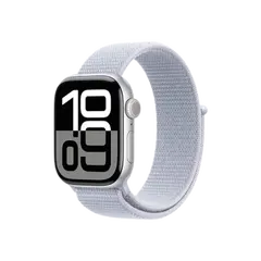 სმარტ საათი Apple Watch Series 10 GPS 46mm Silver Aluminum Case With Blue Cloud Sport Loop MWWN3  - Primestore.ge