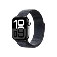 სმარტ საათი Apple Watch Series 10 GPS 42mm Jet Black Aluminum Case With Ink Sport Loop MWWG3  - Primestore.ge