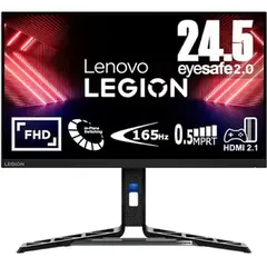 მონიტორი Lenovo Legion R25i-30 24.5" IPS  FHD 1920x1080 400 cd/m²  0.5ms 180Hz 3Wx2 speakers Raven Black  - Primestore.ge