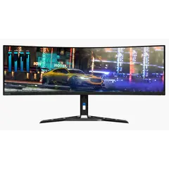 მონიტორი Lenovo Legion R45w-30 Curved 44.5" 5120x1440 VA 450 cd/m²  4ms 165Hz / 170Hz (Overclock)  Black  - Primestore.ge