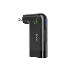 ადაპტერი Hoco E53 Dawn sound in-car AUX wireless receiver Black  - Primestore.ge