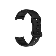სმარტ საათის სამაჯური For Samsung Galaxy Watch's Silicone Watch Band 20mm - Black  - Primestore.ge