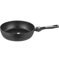 ტაფა Ardesto Deep Fry pan with removable handle Gemini Bari, 28cm, aluminium, black  - Primestore.ge