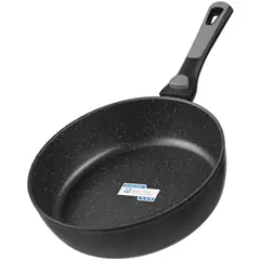 ტაფა Ardesto Deep Fry pan with removable handle Gemini Bari, 26cm, aluminium, black  - Primestore.ge