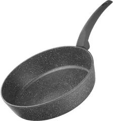 ტაფა Ardesto Deep Fry pan with lid Gemini Gourmet Viareggio, 26cm, aluminium, black  - Primestore.ge