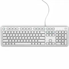 კლავიატურა DELL Multimedia Keyboard-KB216 White  - Primestore.ge