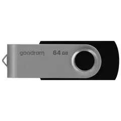 ფლეშ მეხსიერება Flash Goodram 64GB UTS3 BLACK USB 3.2 Gen 1  - Primestore.ge