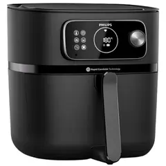 აეროგრილი Philips HD9875/90, 2200W, 8.3L, Air Fryer, Black  - Primestore.ge