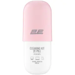 საწმენდი ნაკრები 2E 2E-SK140PN FOR OFFICE EQUIPMENT WHITE-PINK  - Primestore.ge