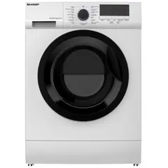 სარეცხი მანქანა Sharp ES-FE612DLZ-W, 6Kg, 1200Rpm, Washing Machine, White  - Primestore.ge