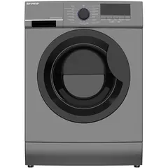 სარეცხი მანქანა Sharp ES-FE612DLZ-S, 6Kg, 1200Rpm, Washing Machine, Grey  - Primestore.ge