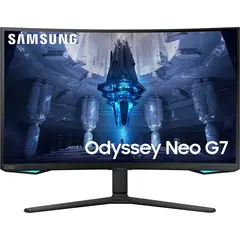 მონიტორი Samsung LS32BG752NIXCI Curved Odyssey Neo G75B, 32", Gaming Monitor, VA, USB, HDMI, DP, Black  - Primestore.ge