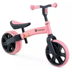 საბავშვო ბალანს ველოსიპედი YVolution YT16P2 Bigovel Yvelo, Children's Balance Bicycle, Junior Pink  - Primestore.ge