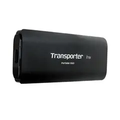 გარე მყარი დისკი Patriot Transporter 1TB External Portable SSD USB-C 3.2 Black - PTP1TBPEC  - Primestore.ge