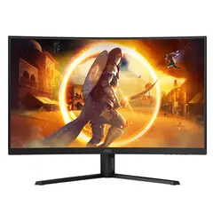 მონიტორი AOC CQ32G4VE, 31.5", Curved Monitor, QHD, VA, HDMI, DP, Black  - Primestore.ge