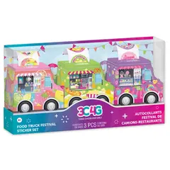 სტიკერების ნაკრები Make It Real 12054MR 3C4G, Food Truck Festival Sticker Set  - Primestore.ge