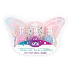 ფრჩხილების ლაქის ნაკრები Make It Real 10043MR 3C4G, Butterfly Nail Polish  - Primestore.ge