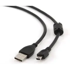 კაბელი Gembird CCF-USB2-AM5P-6 mini USB cable 1.8m  - Primestore.ge