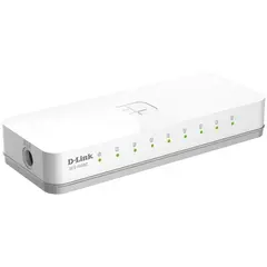სვიჩი D-Link DES-1008C/B1A, 8-Port, Switch, White  - Primestore.ge