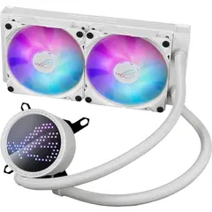 თხევადი გაგრილება ASUS LCS ROG RYUO III 240 ARGB WHT Intel: LGA 115x, 1700, 1200;AMD: AM4, AM5, Anime Matrix LED, ARGB, White  - Primestore.ge