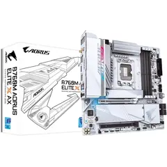 დედა დაფა GIGABYTE B760M A ELITE X AX s1700 B760 4xDDR5 M.2 Wi-Fi HDMI DP mATX  - Primestore.ge