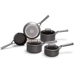 ქვაბის და ტაფის ნაკრები Ninja C35000EU, Cookware 5pcs Set, Gray  - Primestore.ge